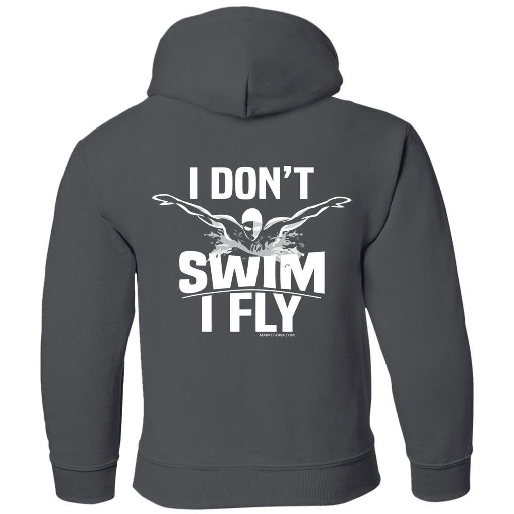 Hoodie: I Don't Swim I Fly - Youth