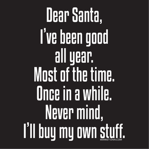 Christmas: Buy My Own Stuff