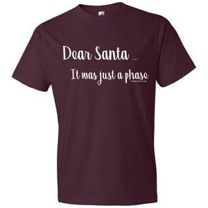 Christmas: Dear Santa - It was just a phase