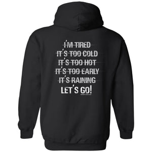 Hoodie: No Excuses