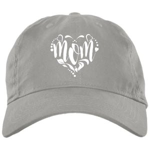 Mom Heart Unstructured Cap