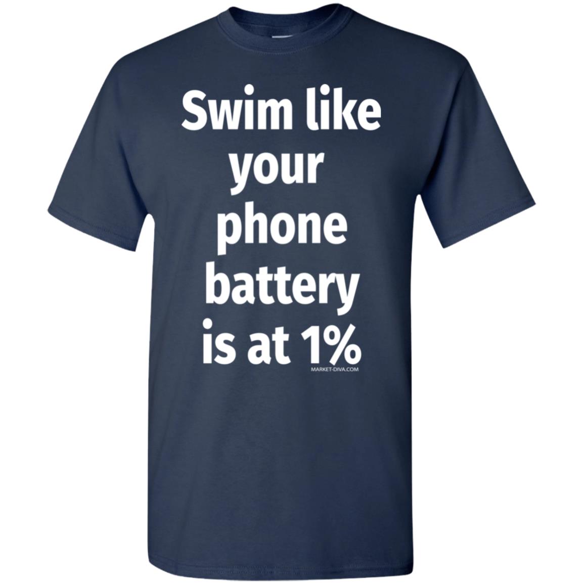 Swim Like Your Phone Battery is 1%