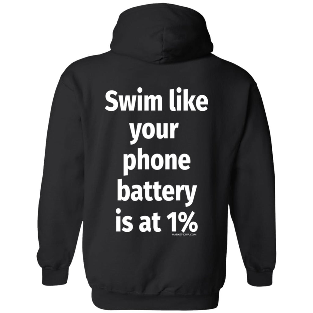 Hoodie: Phone at 1%