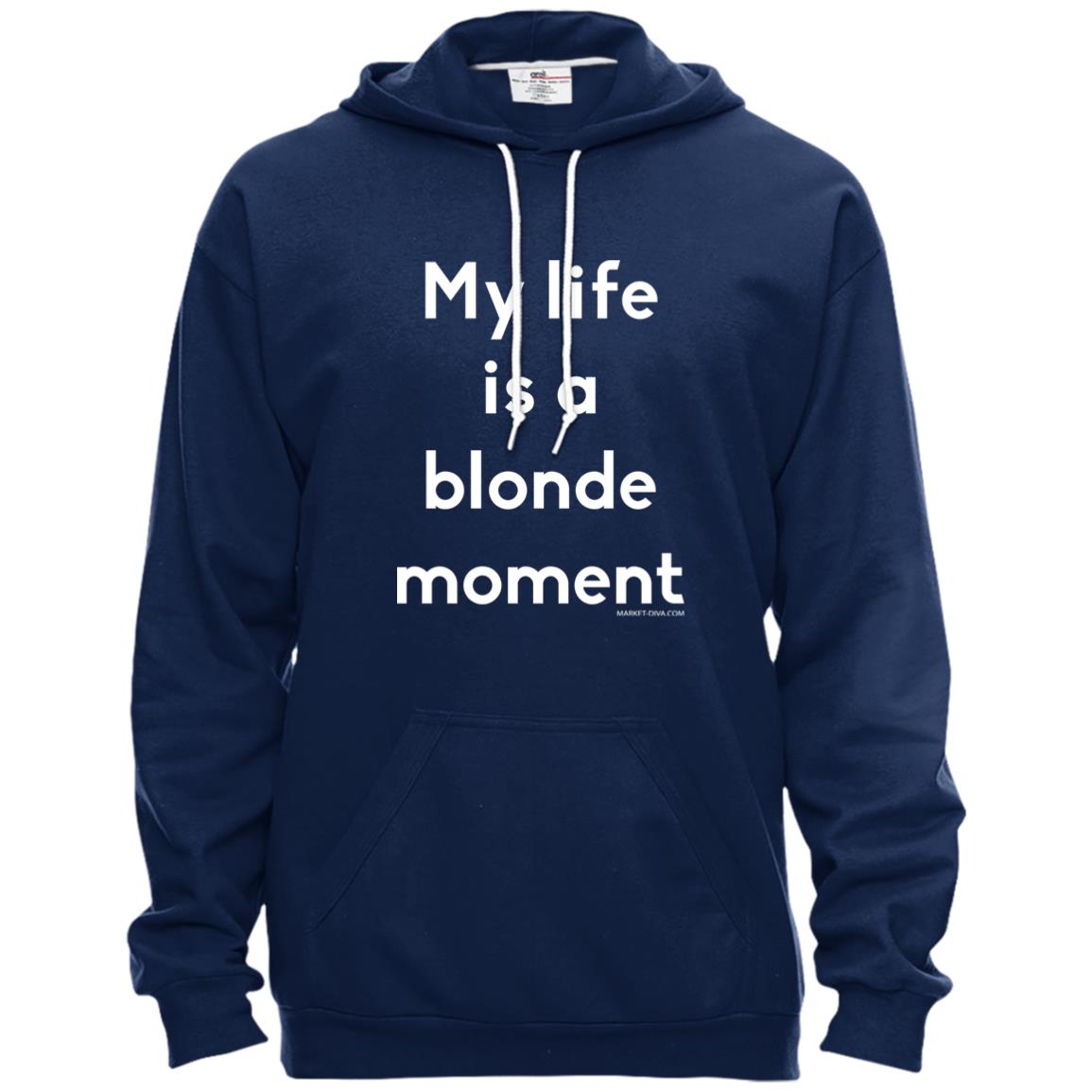 Hoodie: Blond Moment