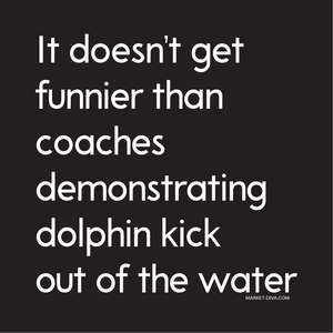 Coaches Demonstrating Dolphin Kick